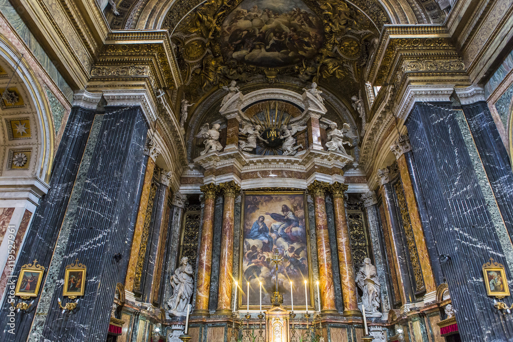 Santa Maria dei Miracoli church, Rome, Italy