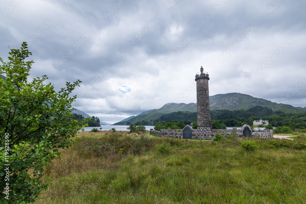 Glenfinnan Monument, Highlands, Schottland