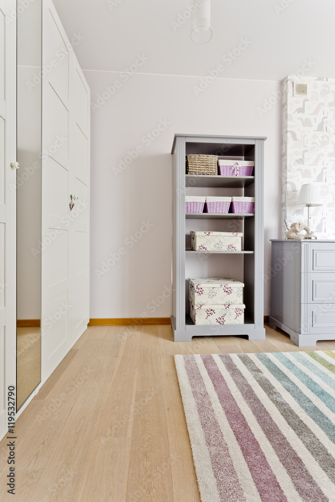 Fototapeta premium Pastel retro rack