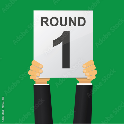 Boxing Ring Board. Round one.