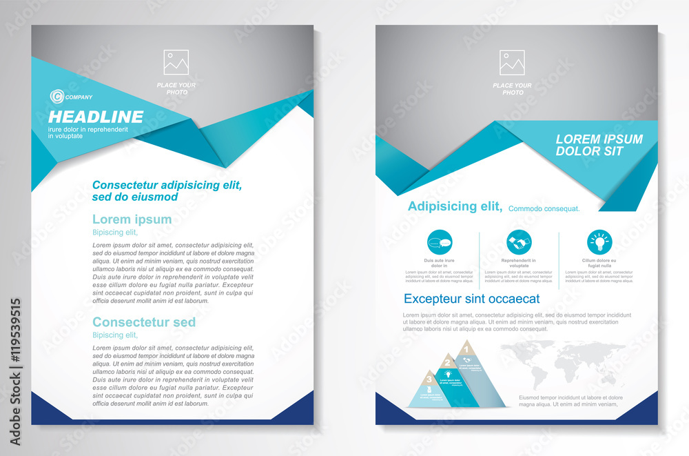Vector Brochure Flyer design Layout template, size A4, Front page and back page, infographics. Easy to use and edit. Vector Brochure Flyer design Layout template, size A4, Front page and back page, infographics. Easy to use and edit.