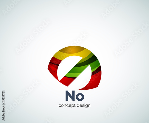 Vector no concept, prohibition logo template Free Download Vector no concept, prohibition logo template - GFXLoad