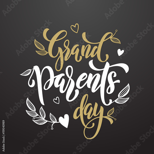 Happy Grandparents Day greeting card