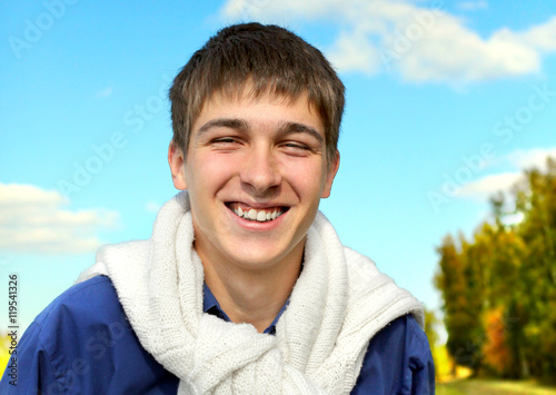 Cheerful Teenager outdoor