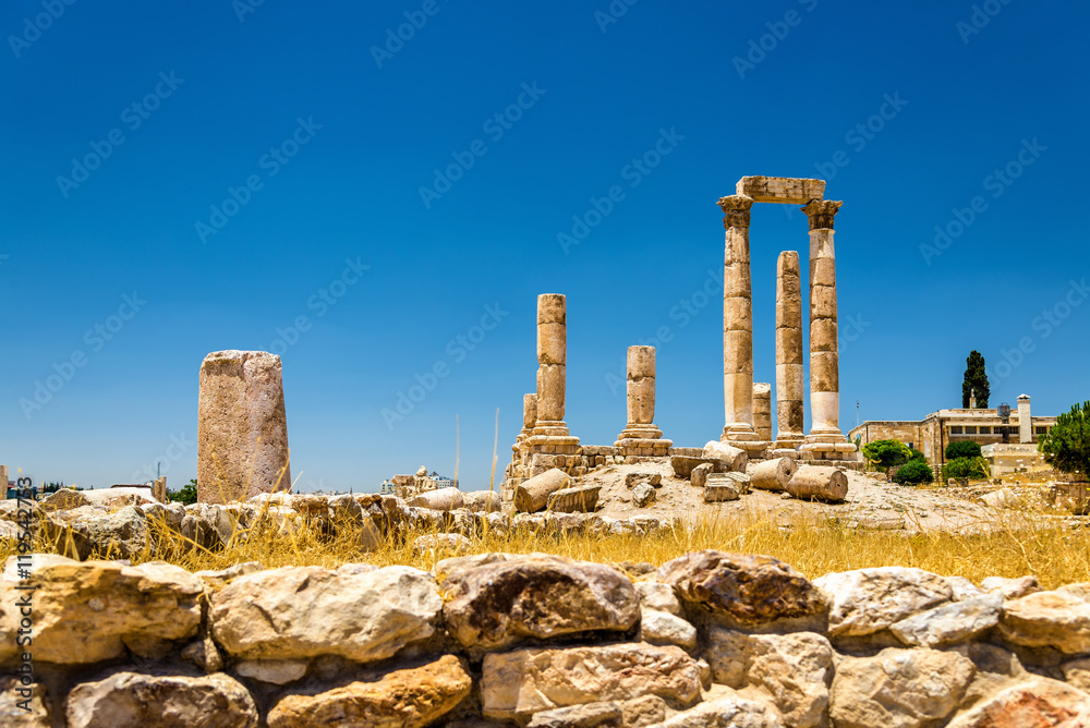 Temple of Hercules at the Amman Citadel, Jabal al-Qal'a