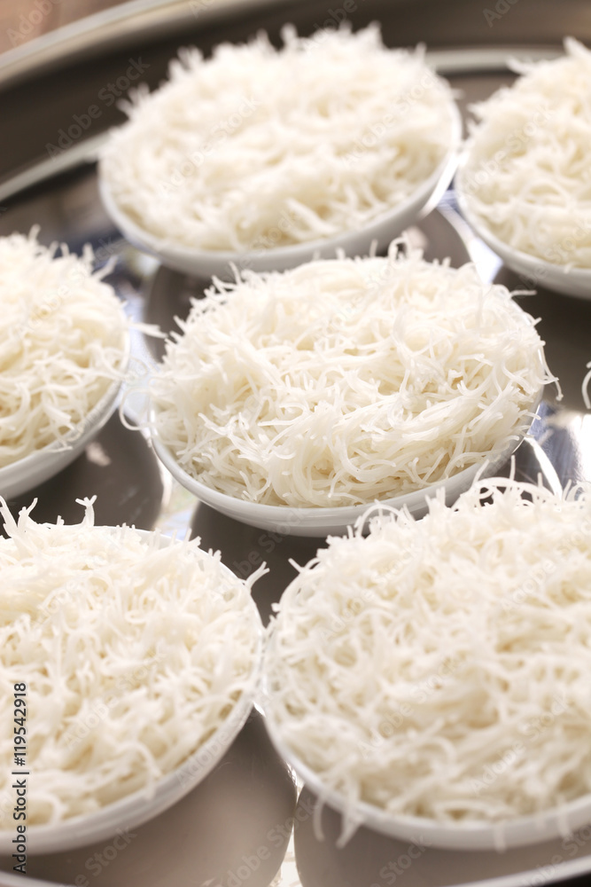 idiyappam,string hoppers Stock Photo | Adobe Stock