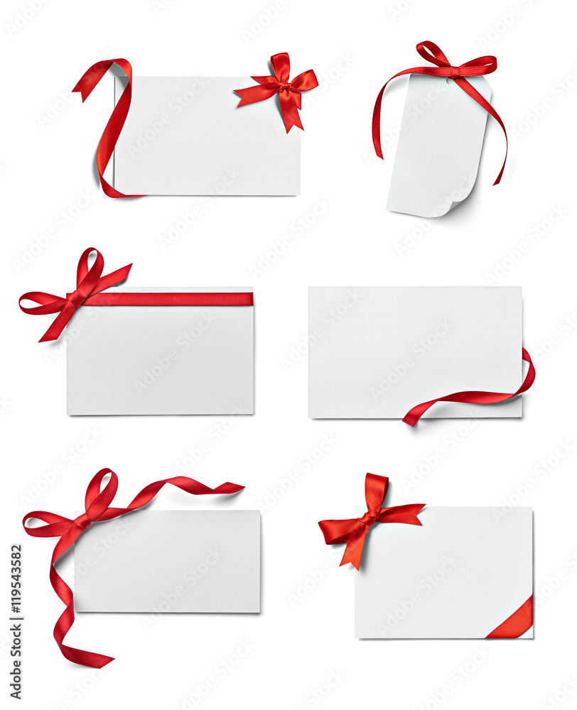 ribbon bow card note chirstmas celebration greeting ribbon bow card note chirstmas celebration greeting