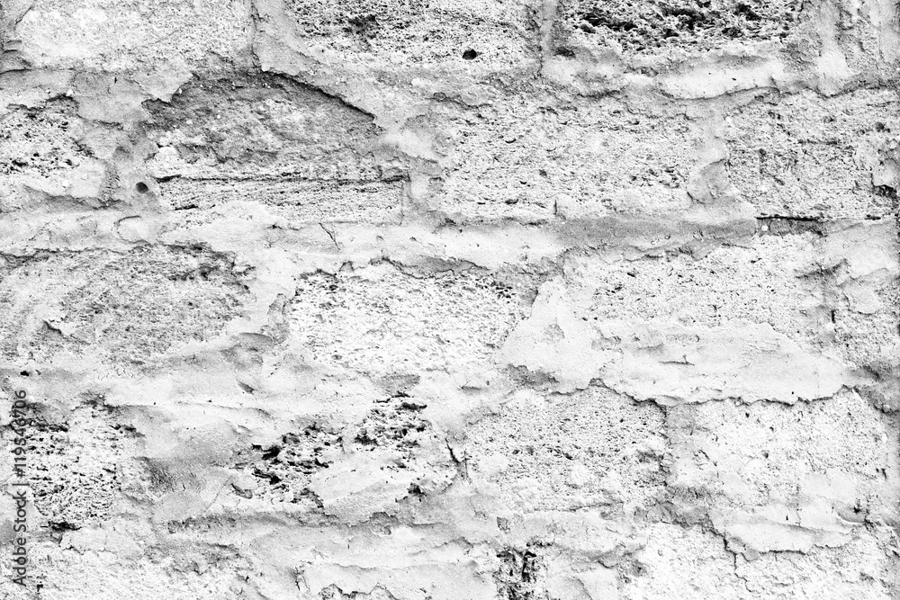 Obraz premium Brick texture with scratches and cracks