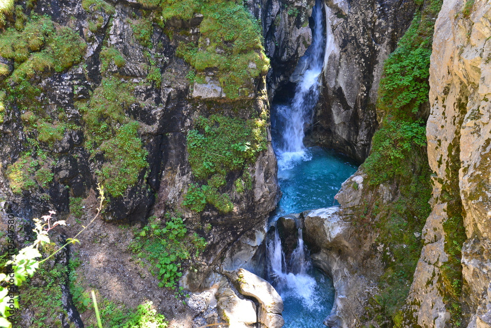 Tuxer Klamm in Hintertux Tirol Tuxer Klamm in Hintertux Tirol