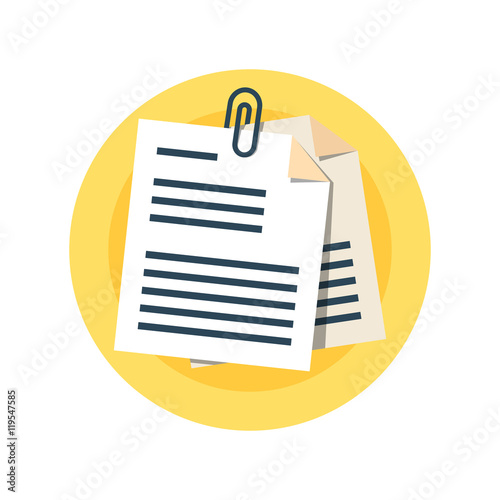 Attachment Vector Icon