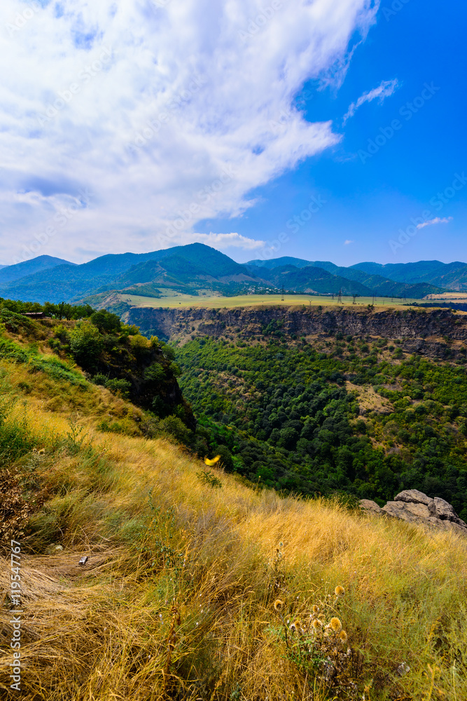 Amazing nature with canyon, Armenia