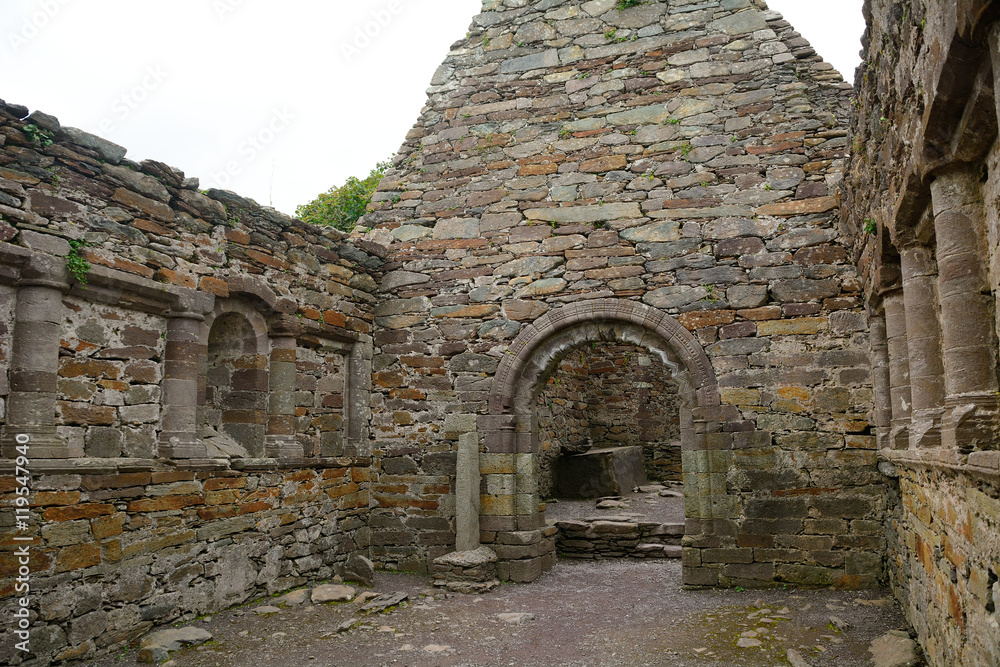 Church ruins, Kilkalmedar, Ireland