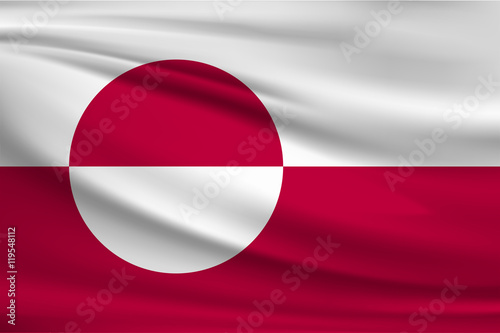 The national flag of Greenland Free Download The national flag of Greenland - GFXLoad