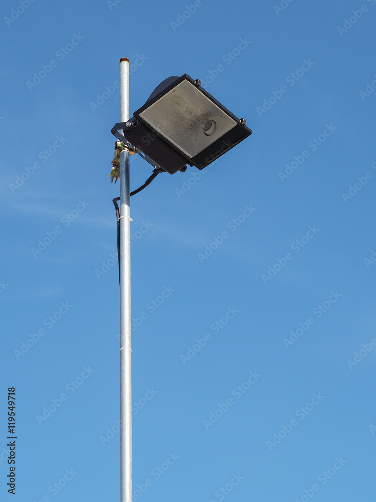 Lamp Post against the blue sky Lamp Post against the blue sky