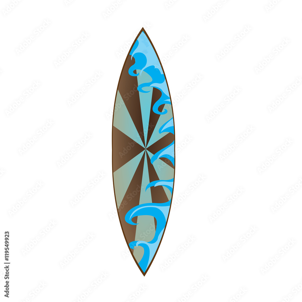 Isolated Surfboard Isolated Surfboard