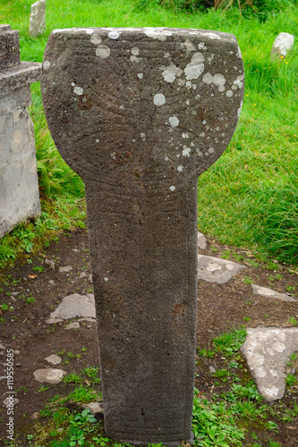 Celtic cross, Kilkalmedar, Ireland photo