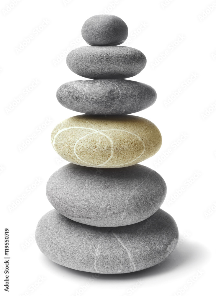 stone tower isolated on white background stone tower isolated on white background
