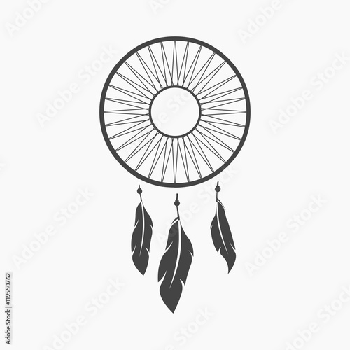 Dreamcatcher icon cartoon. Singe western icon from the wild west set.