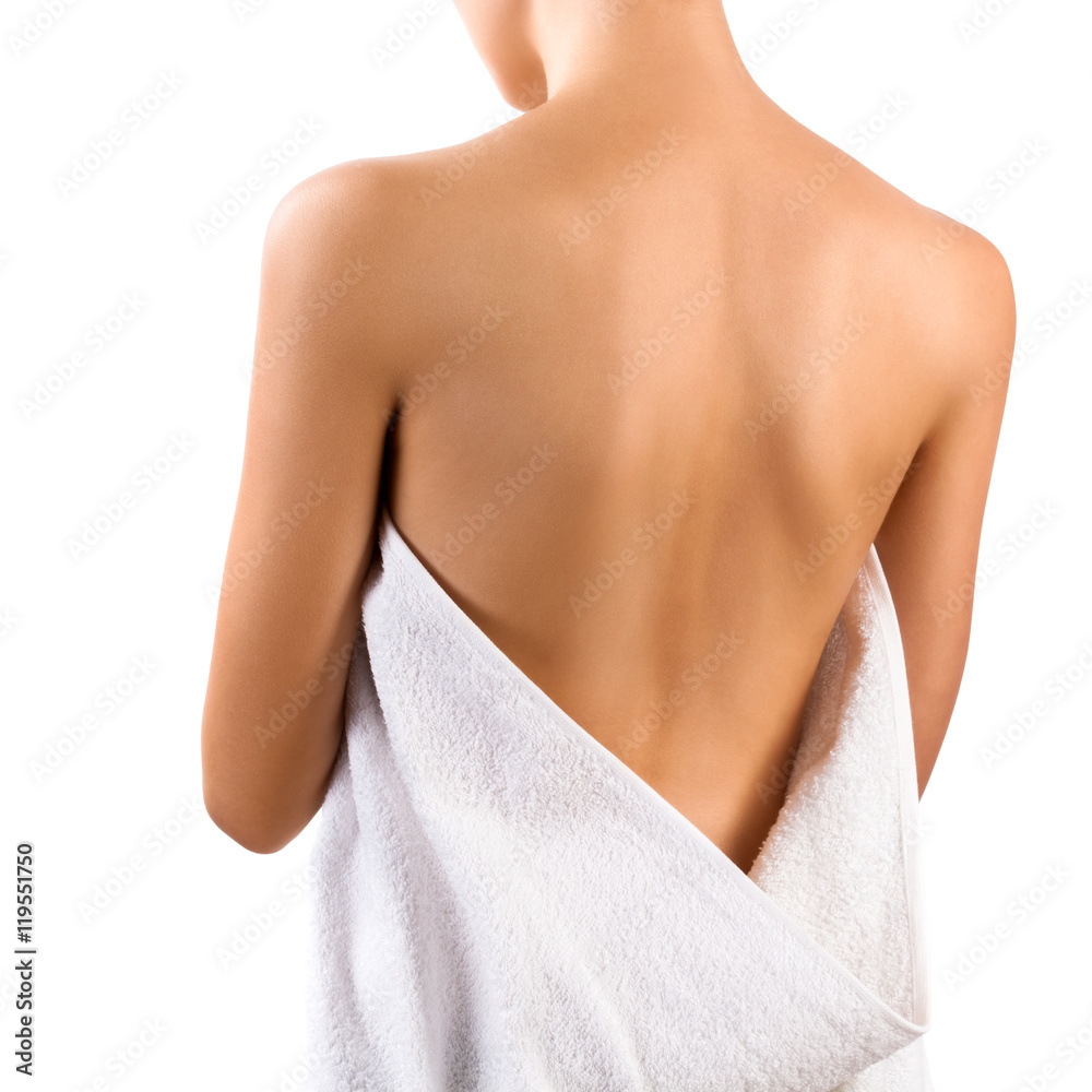 Fototapeta premium beautiful naked female back