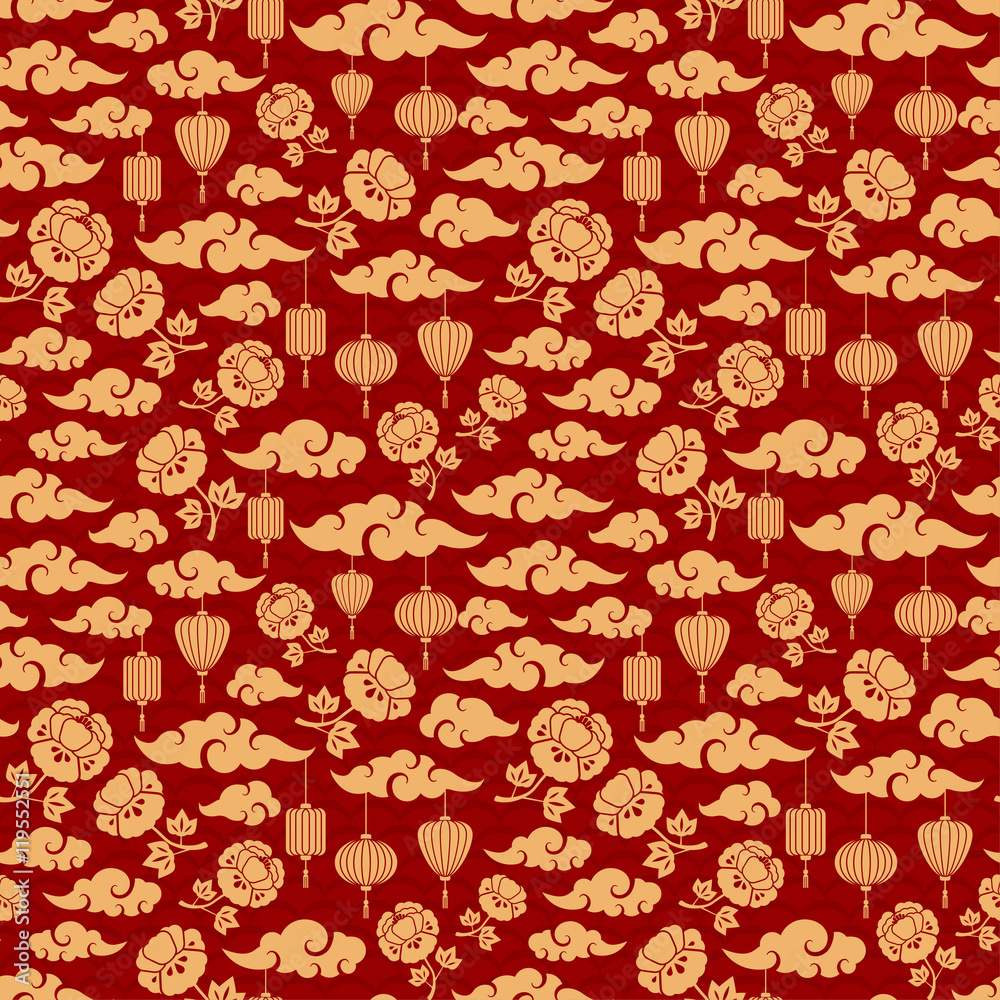 Chinese Seamless Pattern Chinese Seamless Pattern