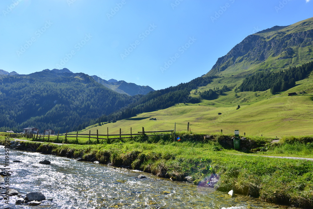 Tuxbach im Tuxertal Tirol-Österreich