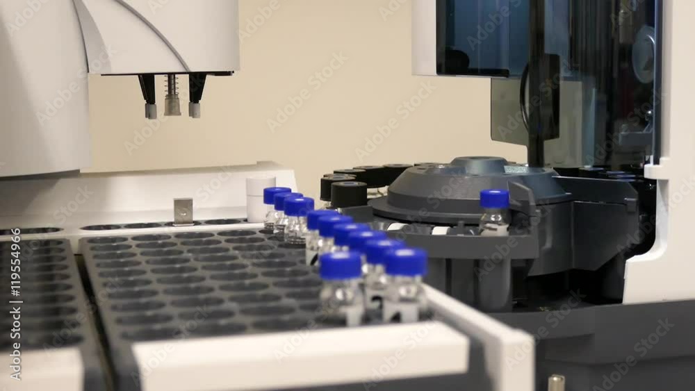 autosampler im labor 
