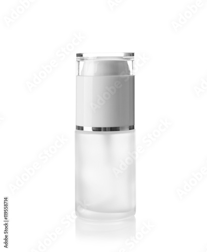 Perfume bottle, isolated on white