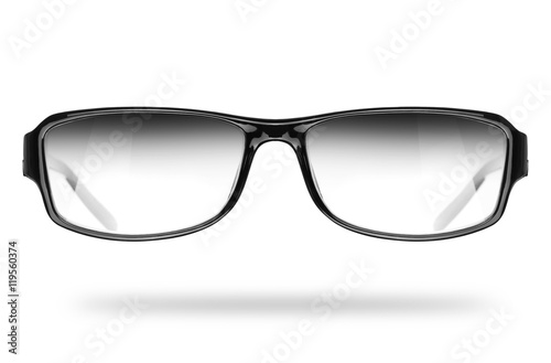 glasses isolated on white background