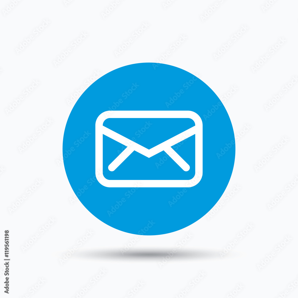 Envelope icon. Send message sign. Envelope icon. Send message sign.