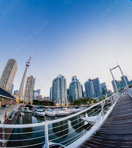 Photography Sunrise at Harbour Front Toronto, Ontario, Canada