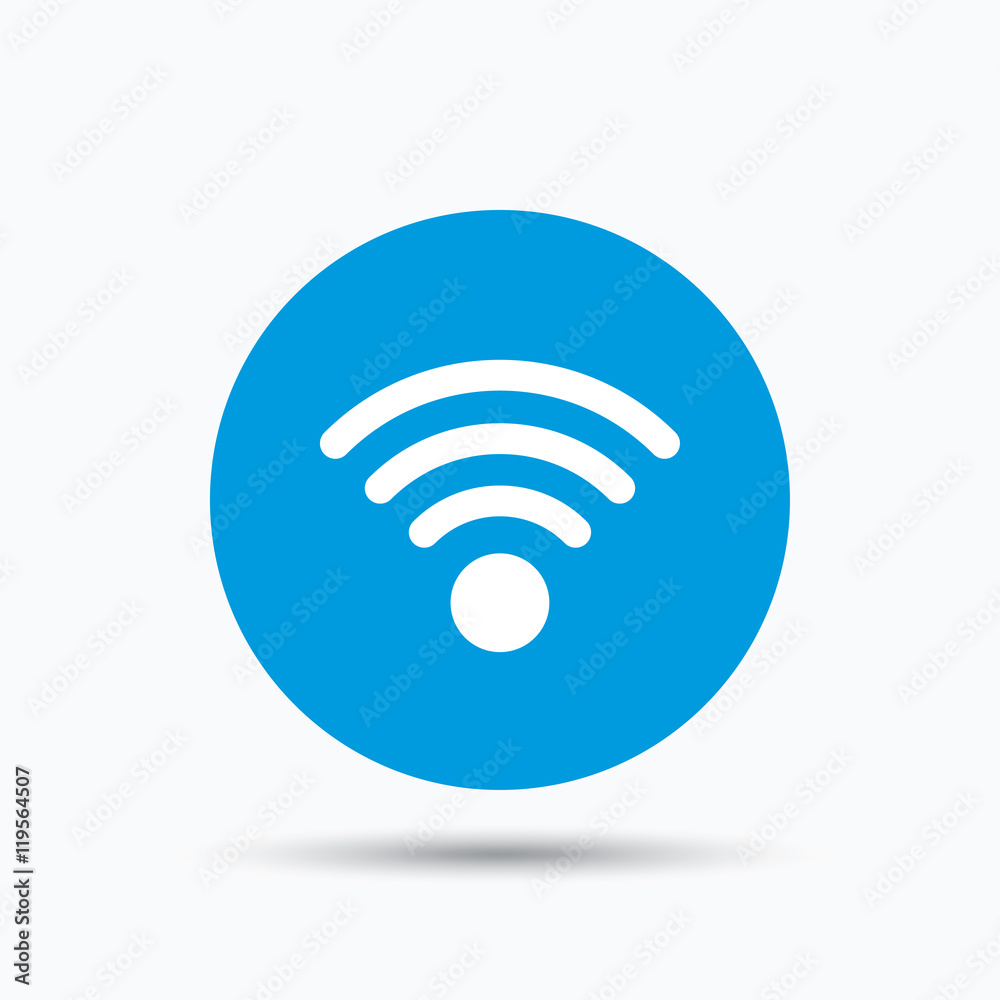 Wifi icon. Wireless internet sign. Wifi icon. Wireless internet sign.