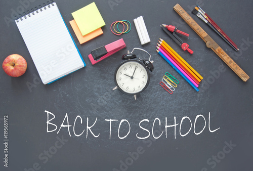 Back to school background