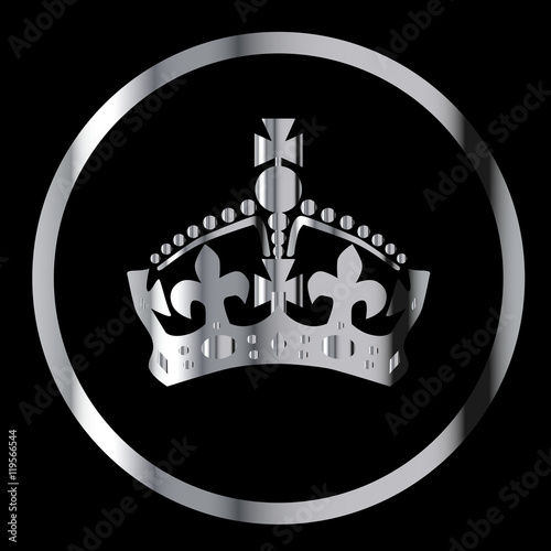 Silver Crown Emblem