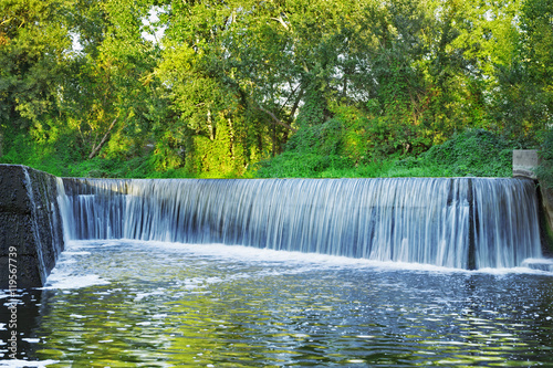 Fototapeta Naklejka Na Ścianę i Meble -  Waterfall in Kiev