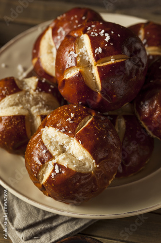 Homemade German Pretzels Rolls