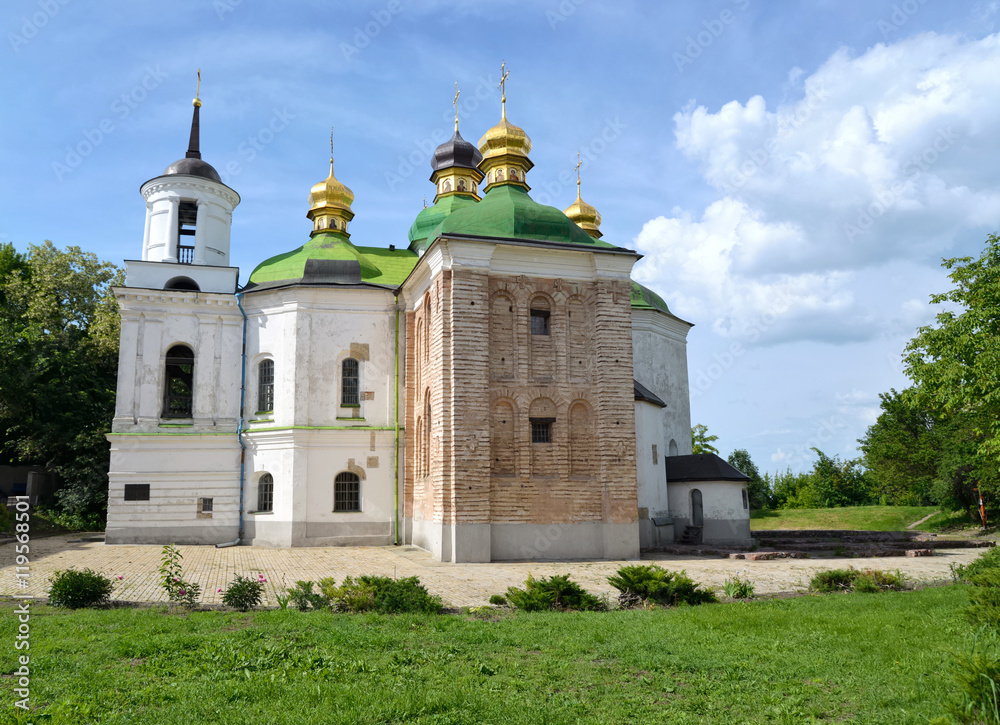 The Savior Church at Berestove in Kyiv where Yuri Dolgorukiy, founder of the city of Moscow was interred in 1157. This burial place is in Ukraine as he was Velikiy Kniaz (Grand Prince) of Kiev.