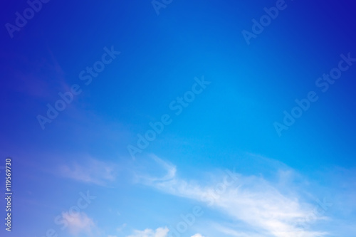 Blue sky and cloud