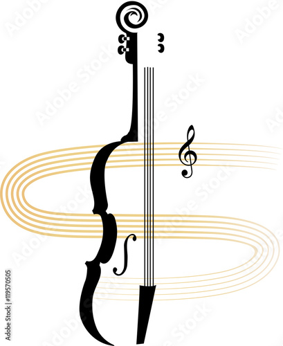 Violin performance or violin classes announcement