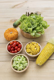 Food background, Dieat food, fresh vegetable 