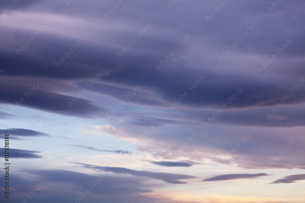 Obraz premium Storm clouds