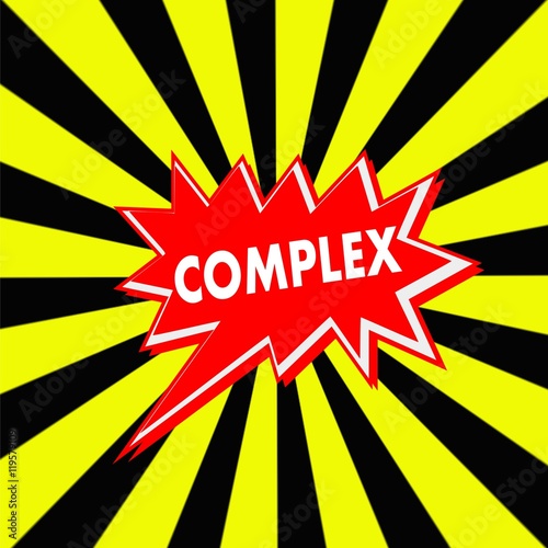 Wallpaper Mural complex red Speech bubbles white wording on Striped sun yellow-Black background Torontodigital.ca