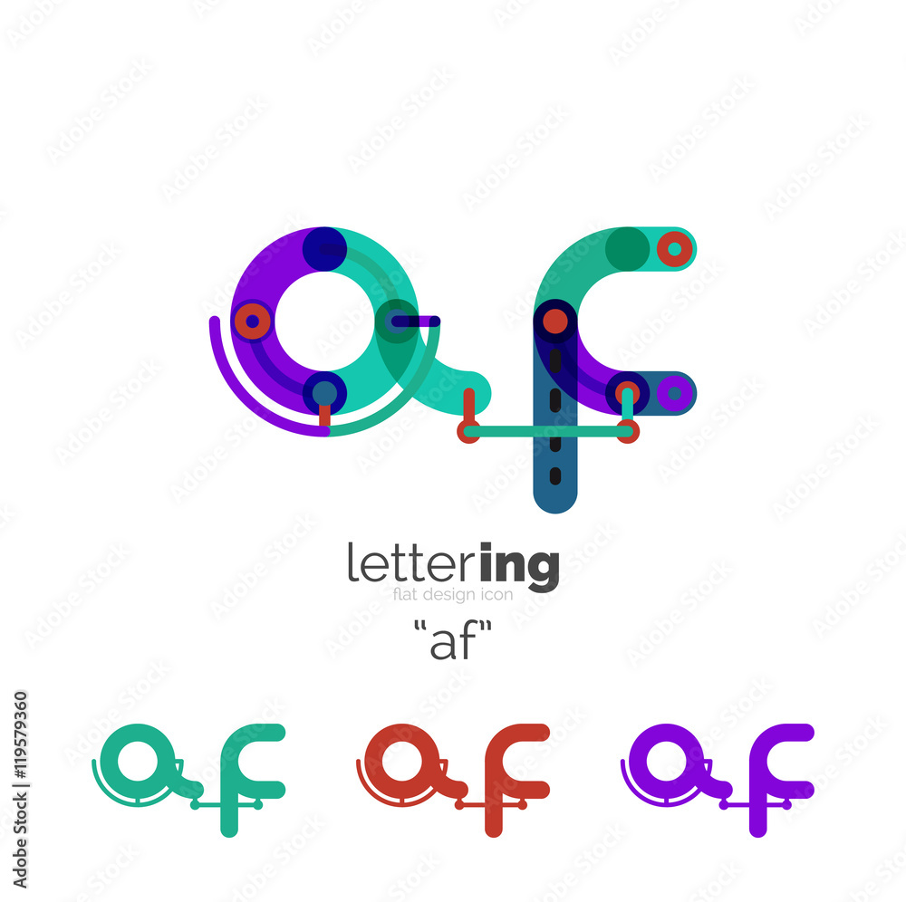 Letters logo icon