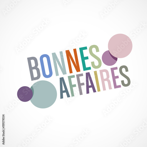 bonnes affaires