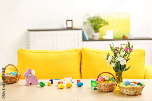 Easter eggs and decorations...