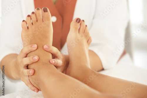 Woman having spa massage at salon © Africa Studio