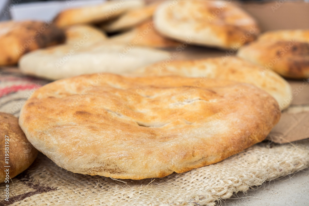 Tradition arabic bread - Pita Tradition arabic bread - Pita