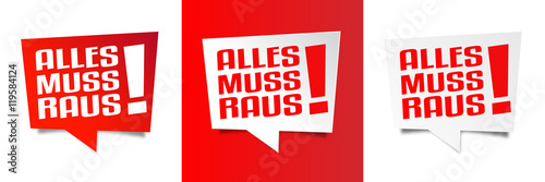 Alles muss raus !