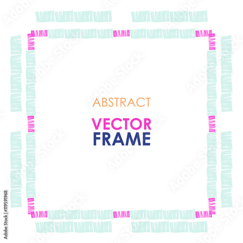 Ethnic vector frame