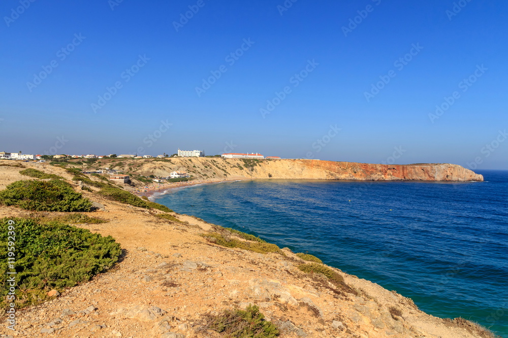 Praias Linha de Costa do Algarve em Sagres Praias Linha de Costa do Algarve em Sagres