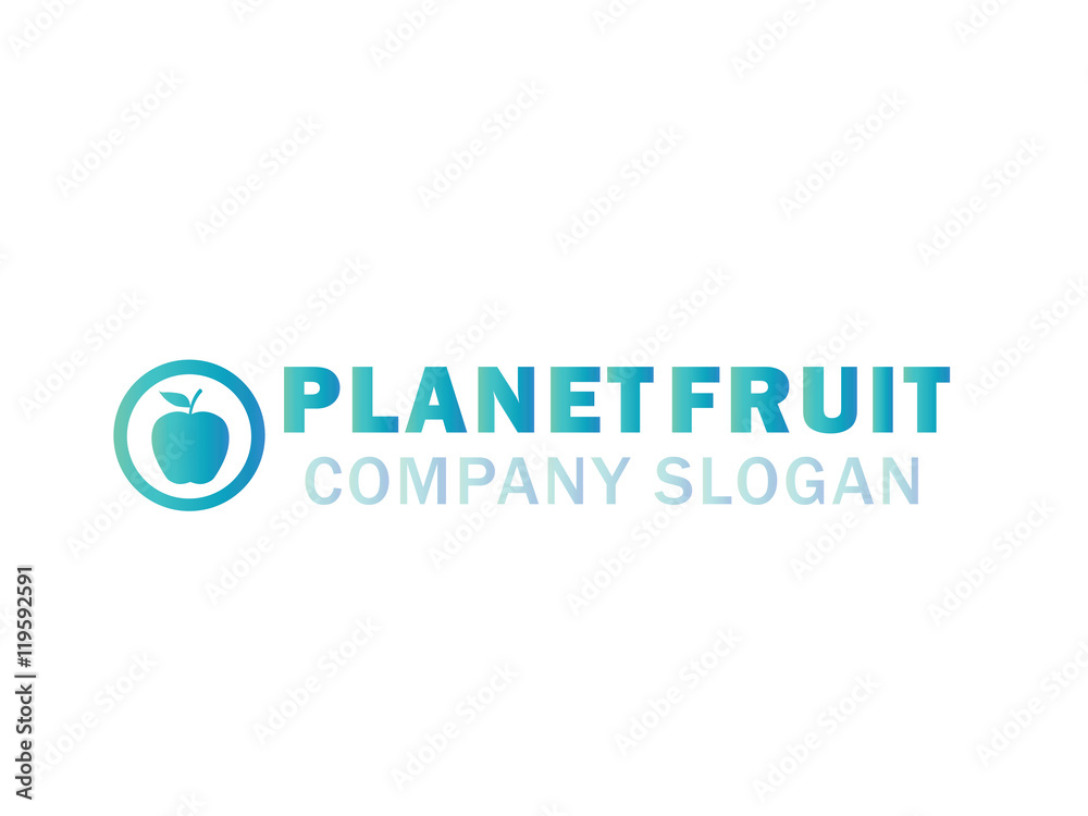 Planet Fruit Logo